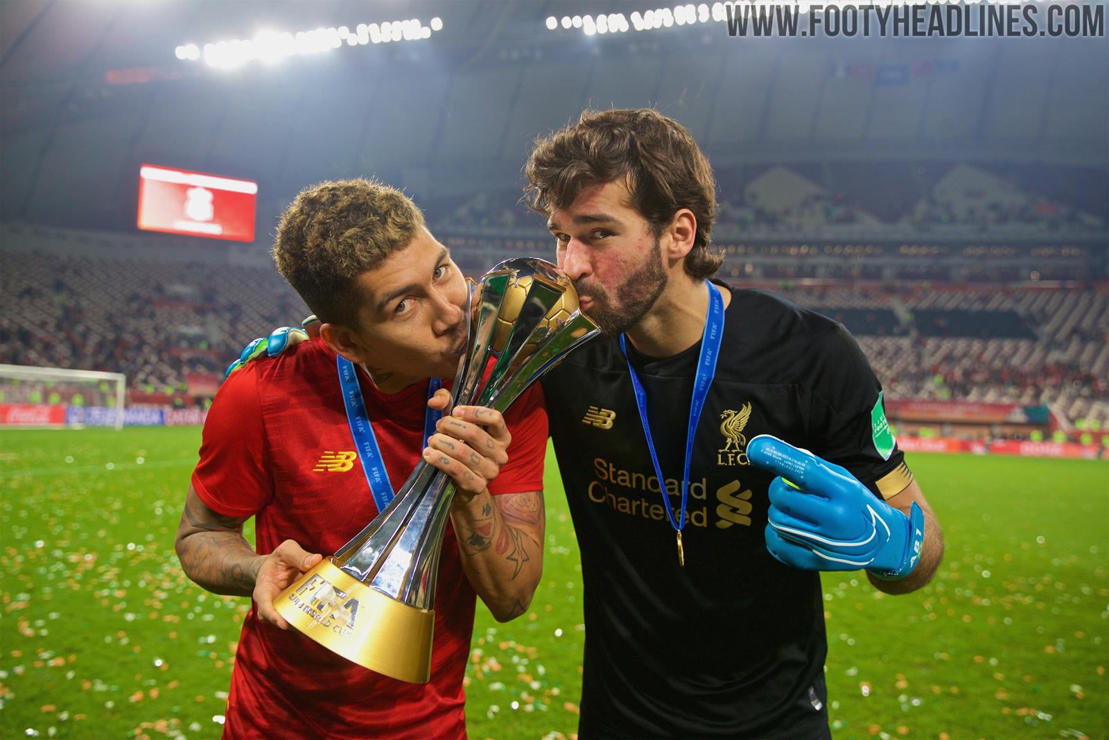 Liverpool kit with world champions badge 2025